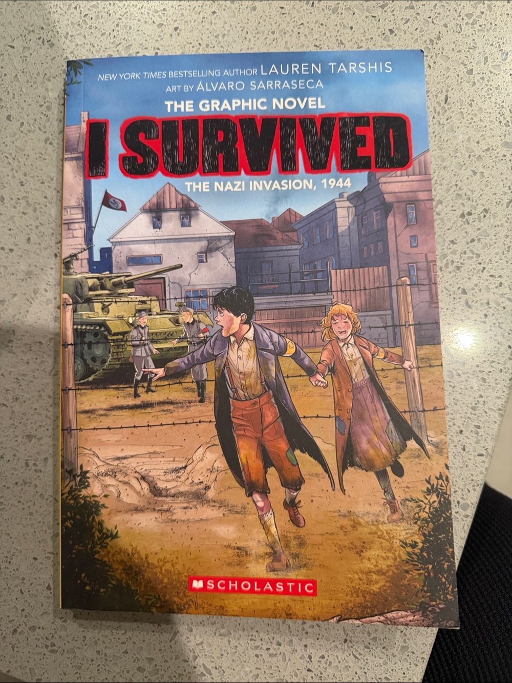 Scholastic I Survived Graphic Novel - The Nazi Invasion, 1994 paperback